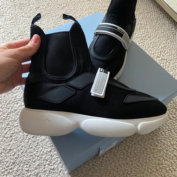Prada High Top Sneakers! Size 36! - Picture 6 of 9